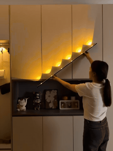 LED PIR Motion Sensor Cabinet  With USB Rechargeble